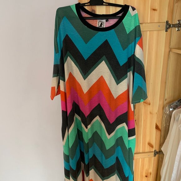 Midi Colorful Dress - Picture 1 of 3